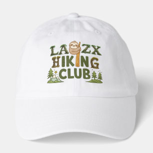 Out Of Breath Hiking Society Funny Sloth Hiker Hat