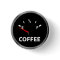 Out of Coffee Fuel Gauge