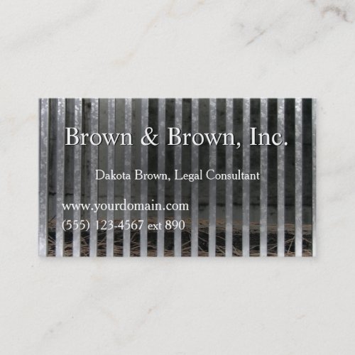 Out of Jail Lawyer Legal Private Eye Customized Business Card