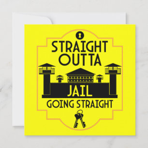 Out Of Jail Prison Release Gift Card