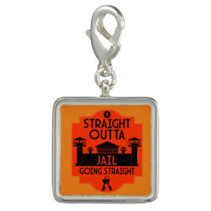 Out Of Jail Prison Release Gift  Charm