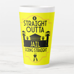 Out Of Jail Prison Release Gift Two-Tone Coffee Mu Latte Mug