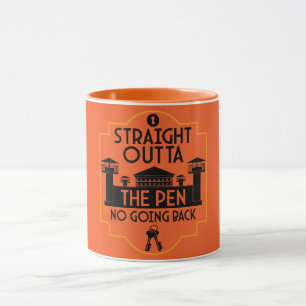 Out Of Jail Prison Release Gift Two-Tone Coffee Mu Mug