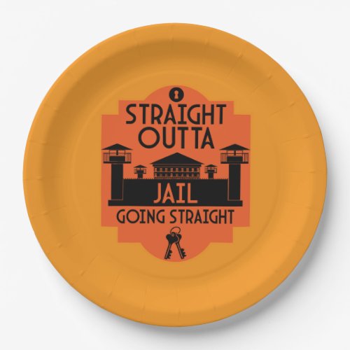 Out Of Jail Prison Release Gift Two_Tone Coffee Mu Paper Plates