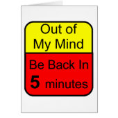 Out of My Mind (Front)