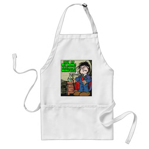 Out Of My Mind Adult Apron