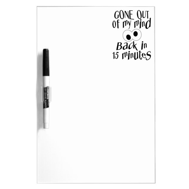 Out Of My Mind custom message board (Front)