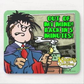 Out Of My Mind Mouse Pad