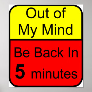 Out of My Mind Poster