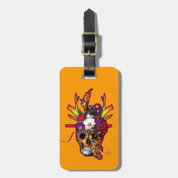 Out Of My Skull Luggage Tag by ArtDivination at Zazzle