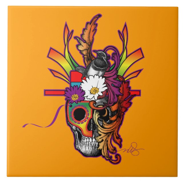 Out Of My Skull Tile (Front)