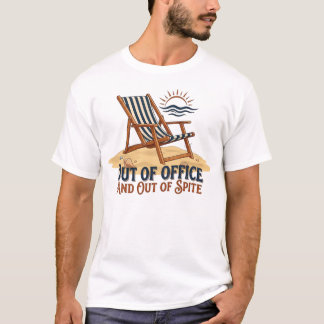 Out of Office and Out of Spite - Vintage Retro Bea T-Shirt