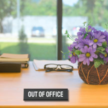 Out Of Office Black