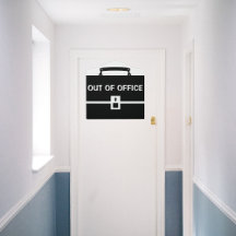 Out Of Office Briefcase Lg Crest