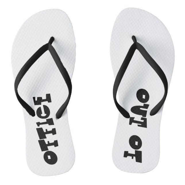Out Of Office Flip Flops (Footbed)