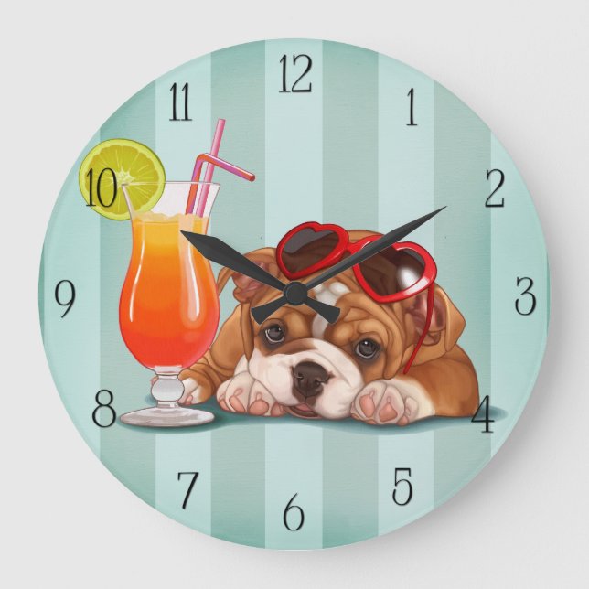 Out of Office Large Clock (Front)