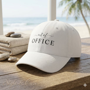 Out of Office Vacation Style Casual Classic Dad Hat