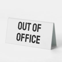 Out Of Office White