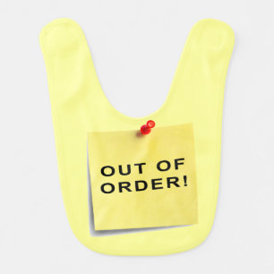 Out Of Order! Bib