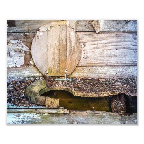 Out of Order Outhouse Photography Print