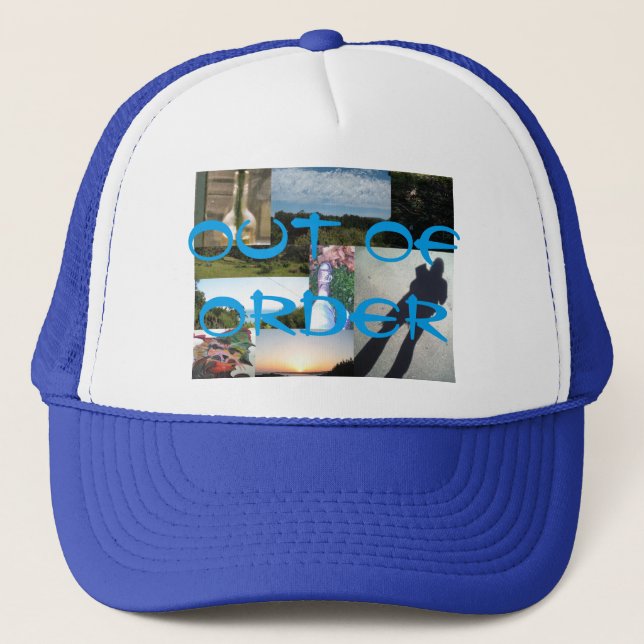 out of order trucker hat (Front)