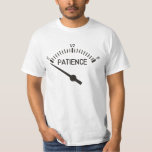 Out Of Patience Gas Gauge T-shirt at Zazzle