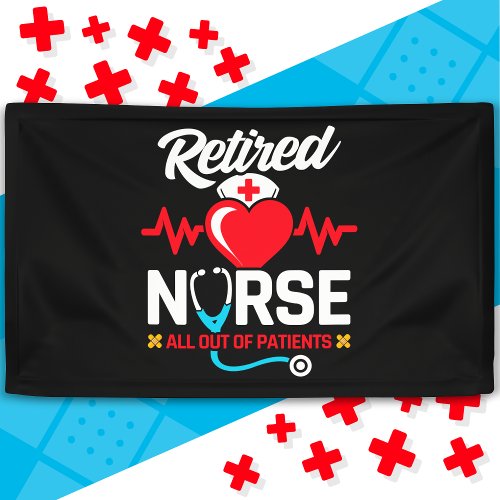Out of Patients Retired Funny Nurse Retirement