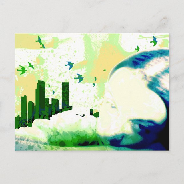 out of range. postcard (Front)