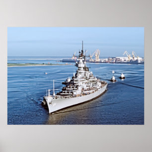 Out of Retirement:  Battleship Wisconsin Poster