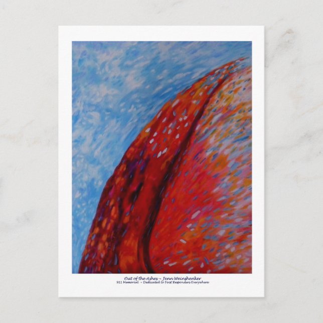 Out of the Ashes POST CARD (Front)