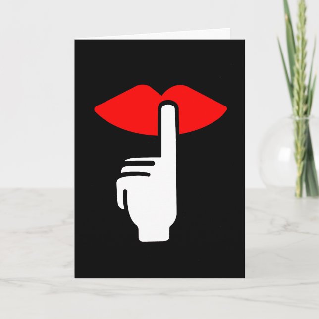 Out of the Bag Anniversary Card (Front)