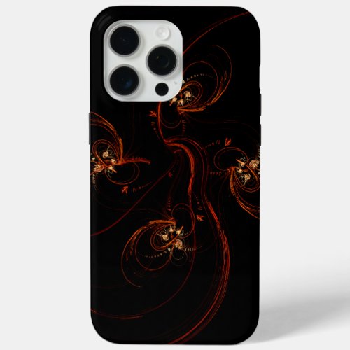 Out of the Dark Abstract Art iPhone 15 Pro Max Case