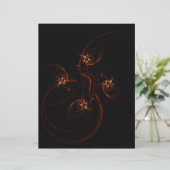 Out of the Dark Abstract Art Letterhead (Standing Front)