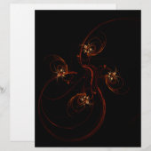 Out of the Dark Abstract Art Letterhead (Front/Back)