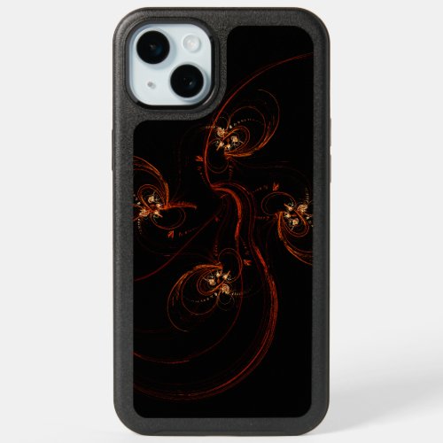 Out of the Dark Abstract Art iPhone 15 Plus Case
