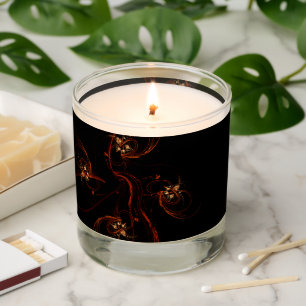 Out of the Dark Abstract Art Scented Candle