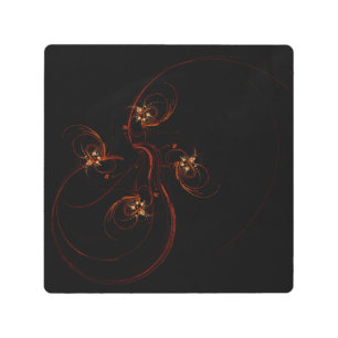 Out of the Dark Abstract Metal Wall Art