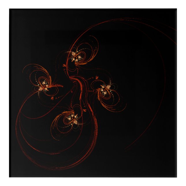 Out of the Dark Modern Minimalistic Abstract Art (Front)