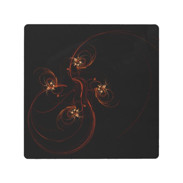 Out of the Dark Modern Minimalistic Abstract Art (Front)