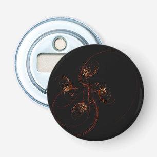 Out of the Dark Modern Minimalistic Abstract Art Bottle Opener