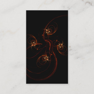 Out of the Dark Modern Minimalistic Abstract Art Business Card