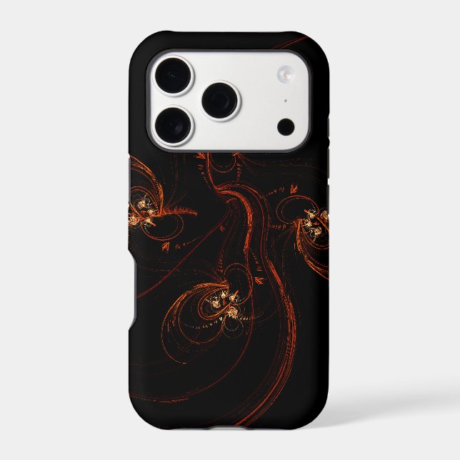 Out of the Dark Modern Minimalistic Abstract Art Case-Mate iPhone Case (Back)