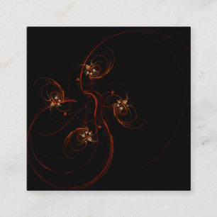 Out of the Dark Modern Minimalistic Abstract Art Enclosure Card