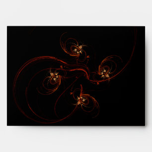 Out of the Dark Modern Minimalistic Abstract Art Envelope
