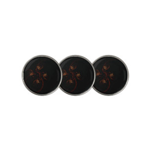 Out of the Dark Modern Minimalistic Abstract Art Golf Ball Marker