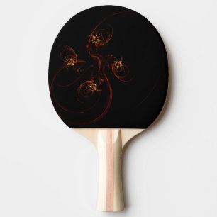Out of the Dark Modern Minimalistic Abstract Art Ping Pong Paddle