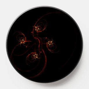Out of the Dark Modern Minimalistic Abstract Art PopSocket