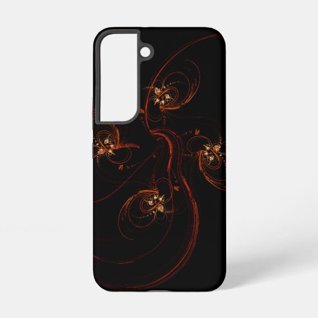 Out of the Dark Modern Minimalistic Abstract Art Samsung Galaxy Case (Back)