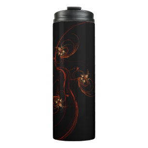 Out of the Dark Modern Minimalistic Abstract Art Thermal Tumbler