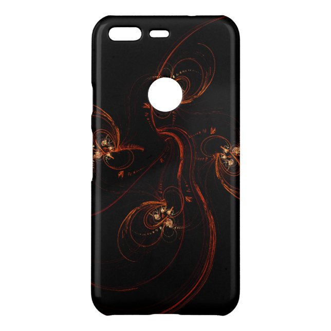 Out of the Dark Modern Minimalistic Abstract Art Uncommon Google Pixel Case (Back)